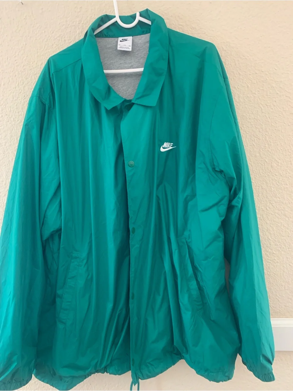 Nike Men’s Teal Green Windbreaker Jacket